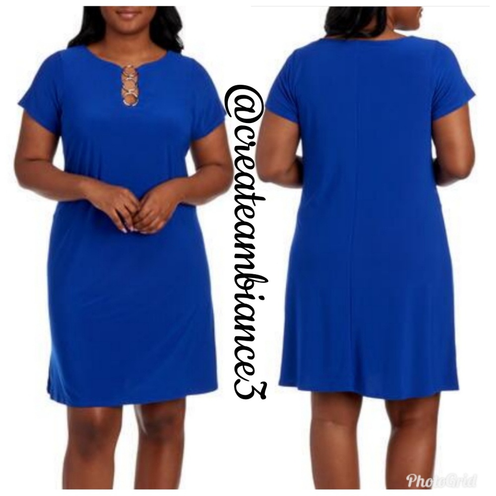MSK Ring Trapeze Dress